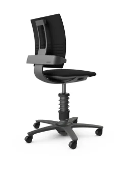 Aeris 3Dee työtuoli, musta mikrokuitukangas