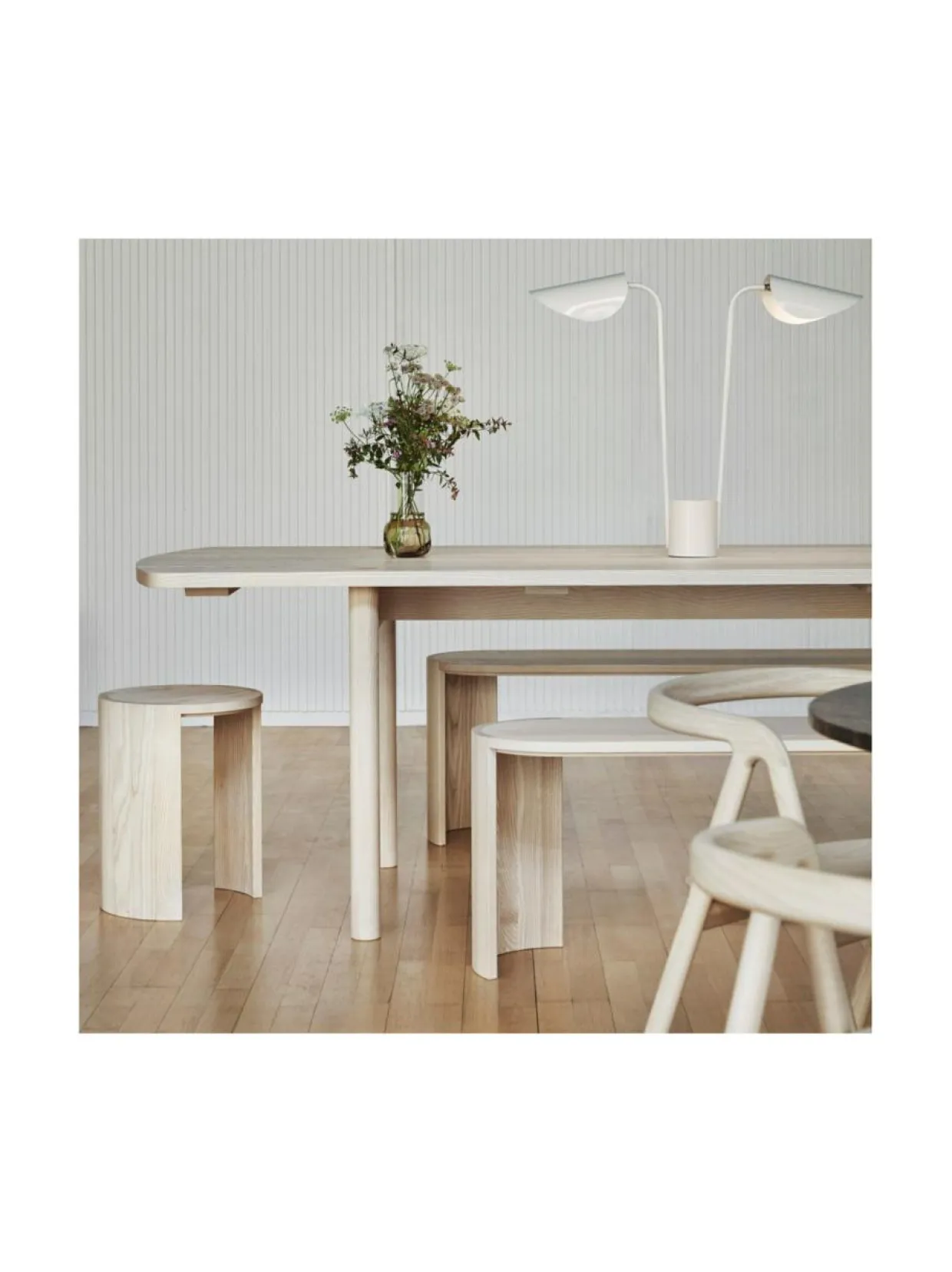 Airisto sivupöytä, jakkara