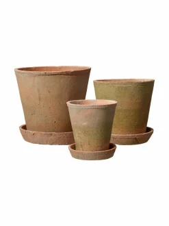 Alison -ruukku ja aluslautanen 25 x 23 cm