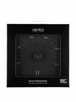 Aluminium Sauna Thermometer -saunamittari