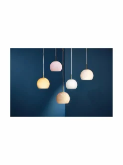 Ball-lasinen riippuvalaisin Ø 18 cm