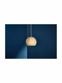 Ball-lasinen riippuvalaisin Ø 18 cm