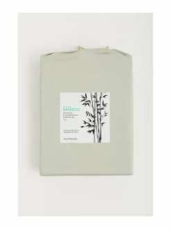 Bamboo-pussilakanasetti 220 x 220 cm + 2 x 50 x 60 cm