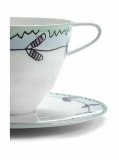 Blossom Milk Midnight Flowers -cappuccinokuppisetti, 2 kpl