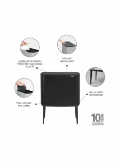 Bo Touch Bin -roskakori 3 x 11 l