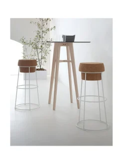 Bouchon Baarijakkara 76cm valkoinen metallirunko