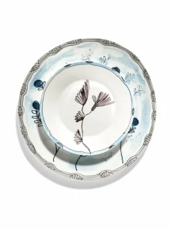 Camelia- syvä lautanen Ø18 cm, 2 kpl