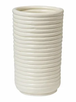 Corduroy-keraaminen maljakko