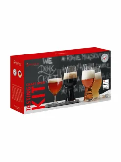 Craft Beer Tasting Kit -olutlasisetti, 4 osaa