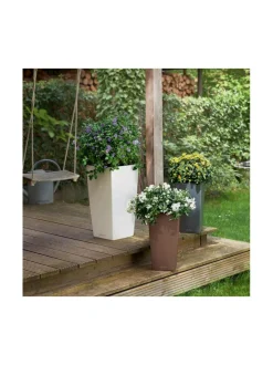 CUBICO Color 30 matta Hiekka Altakasteluruukku ∅30x30 korkeus 56 cm