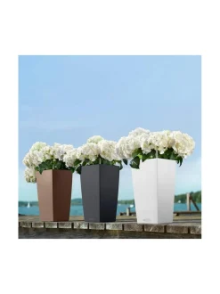 CUBICO Color 30 matta Hiekka Altakasteluruukku ∅30x30 korkeus 56 cm