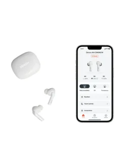 Denon AH-C840NCW langattomat vastamelunappikuulokkeet, valkoinen