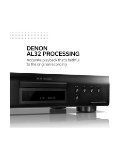 Denon DCD-600NE CD-soitin, musta