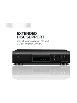 Denon DCD-600NE CD-soitin, musta