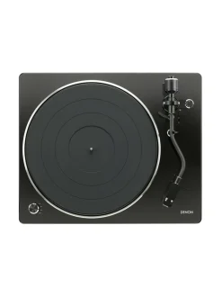 Denon DP-400 levysoitin, musta
