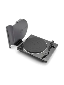 Denon DP-400 levysoitin, musta