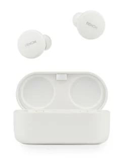 Denon PerL AH-C10PL langattomat vastamelunappikuulokkeet, valkoinen