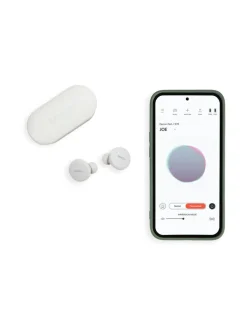 Denon PerL Pro AH-C15PL langattomat vastamelunappikuulokkeet, valkoinen