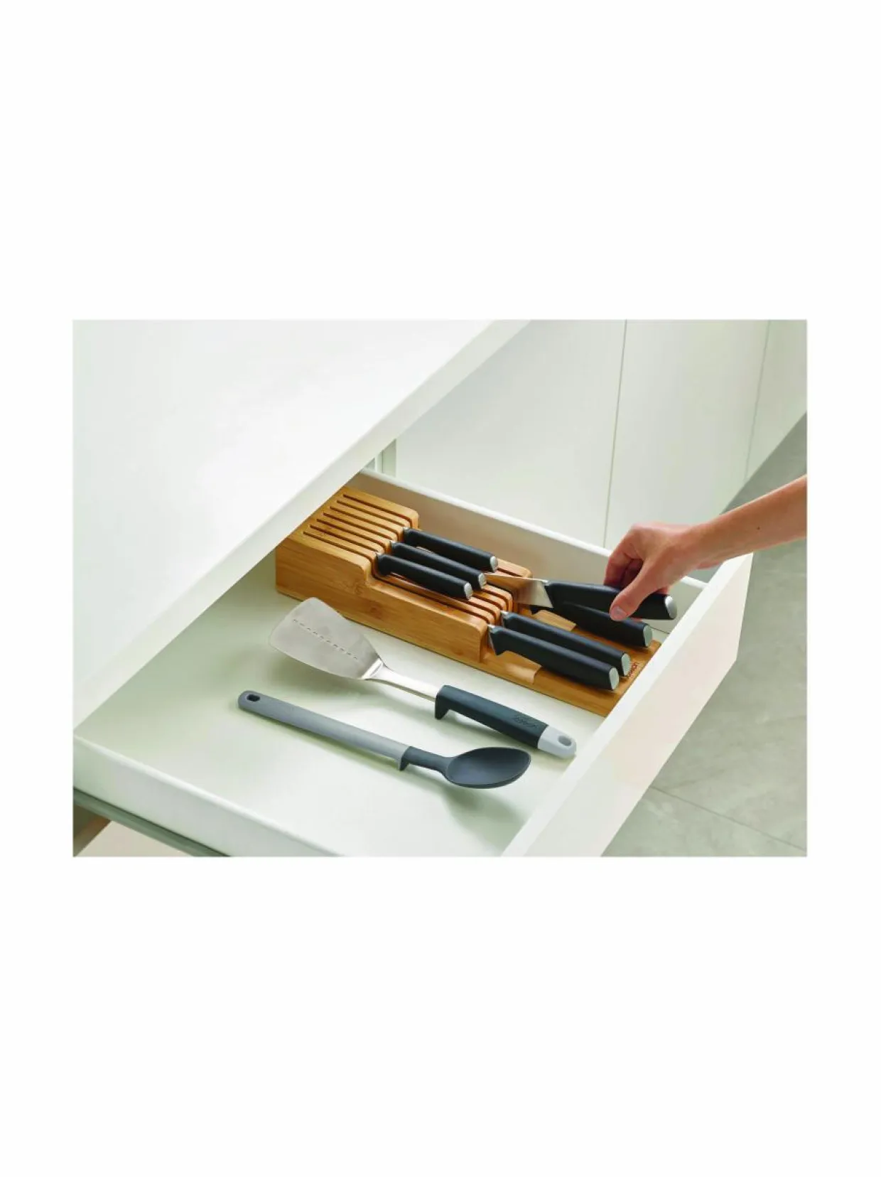 DrawerStore 2-kerroksinen veitsijärjestäjä