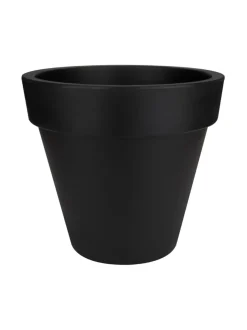 ELHO PURE ROUND Tummaharmaa Ruukku ∅58,5cm, korkeus 53cm, tilavuus 78 litraa