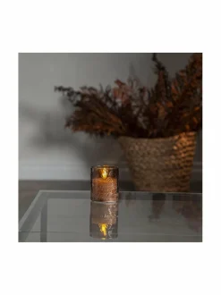 Flamme Leaf LED -kynttilä 8,5 x 8,5 x 10 cm