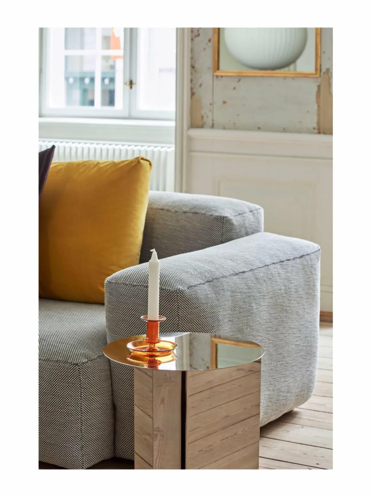 Flare-kynttilänjalka 11 x 7.5 cm