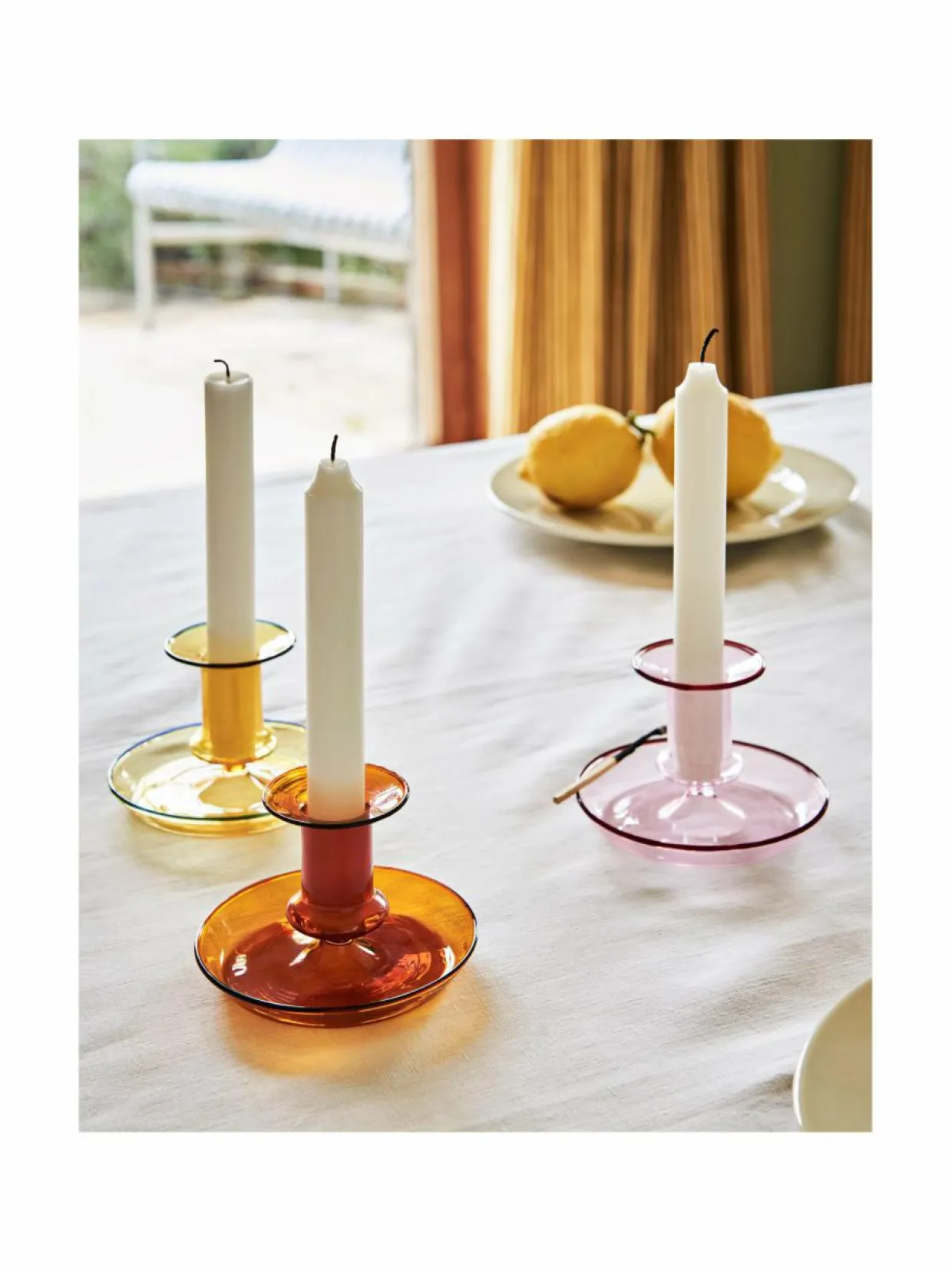 Flare-kynttilänjalka 11 x 7.5 cm