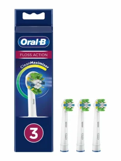 FlossAction CleanMaximiser -vaihtoharjat 3-pack