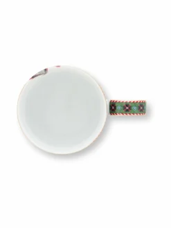 Flower Blues XL -posliinimuki 450 ml