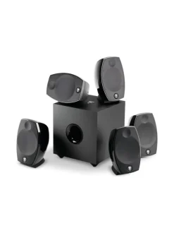 Focal Sib Evo 5.1 kaiutinjärjestelmä, musta