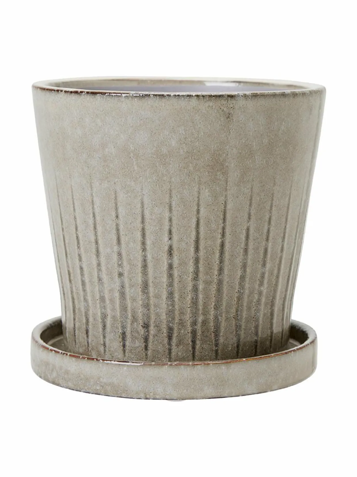 Frida- ruukku ja aluslautanen 16 x 15 cm