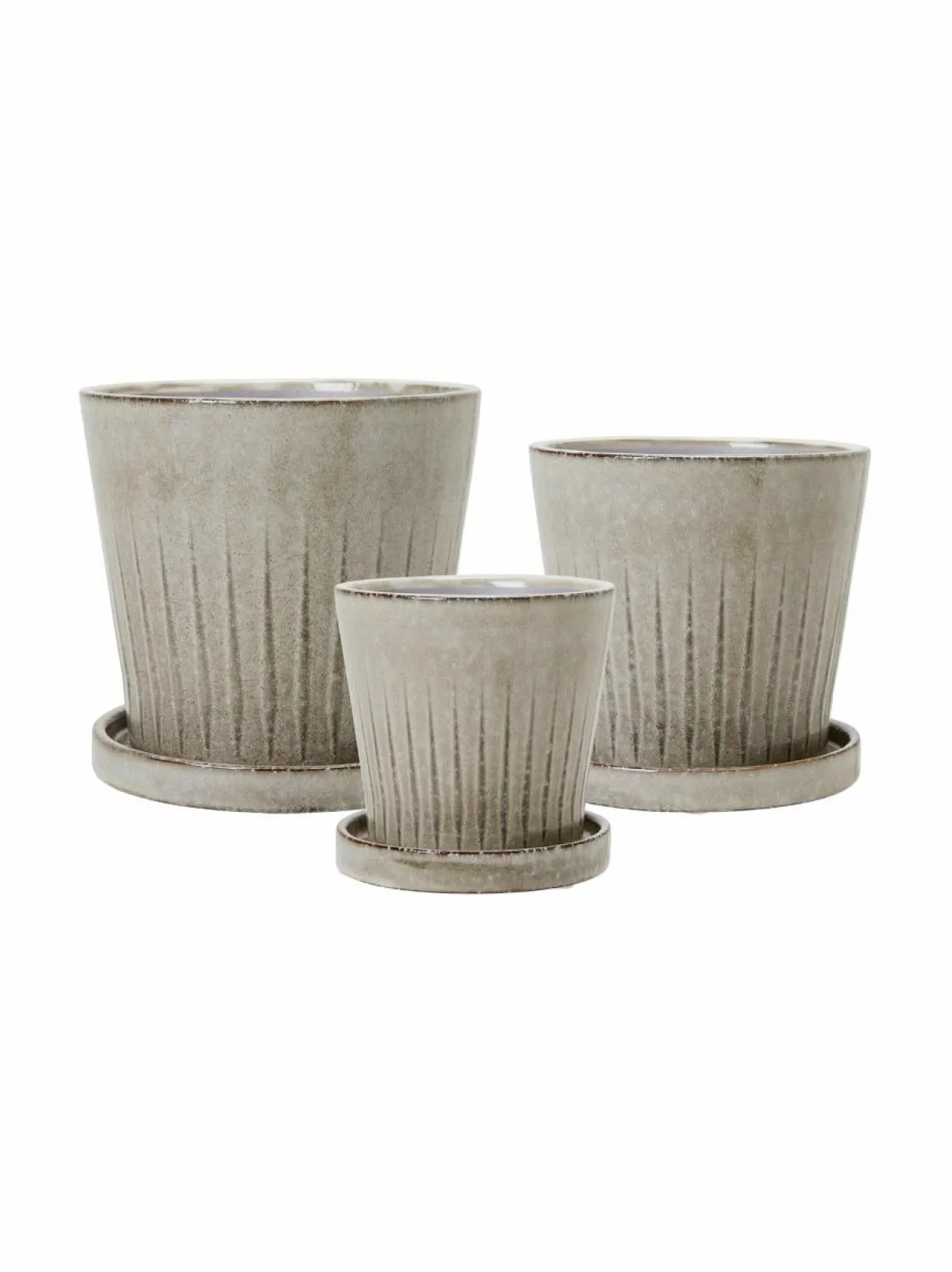 Frida- ruukku ja aluslautanen 16 x 15 cm