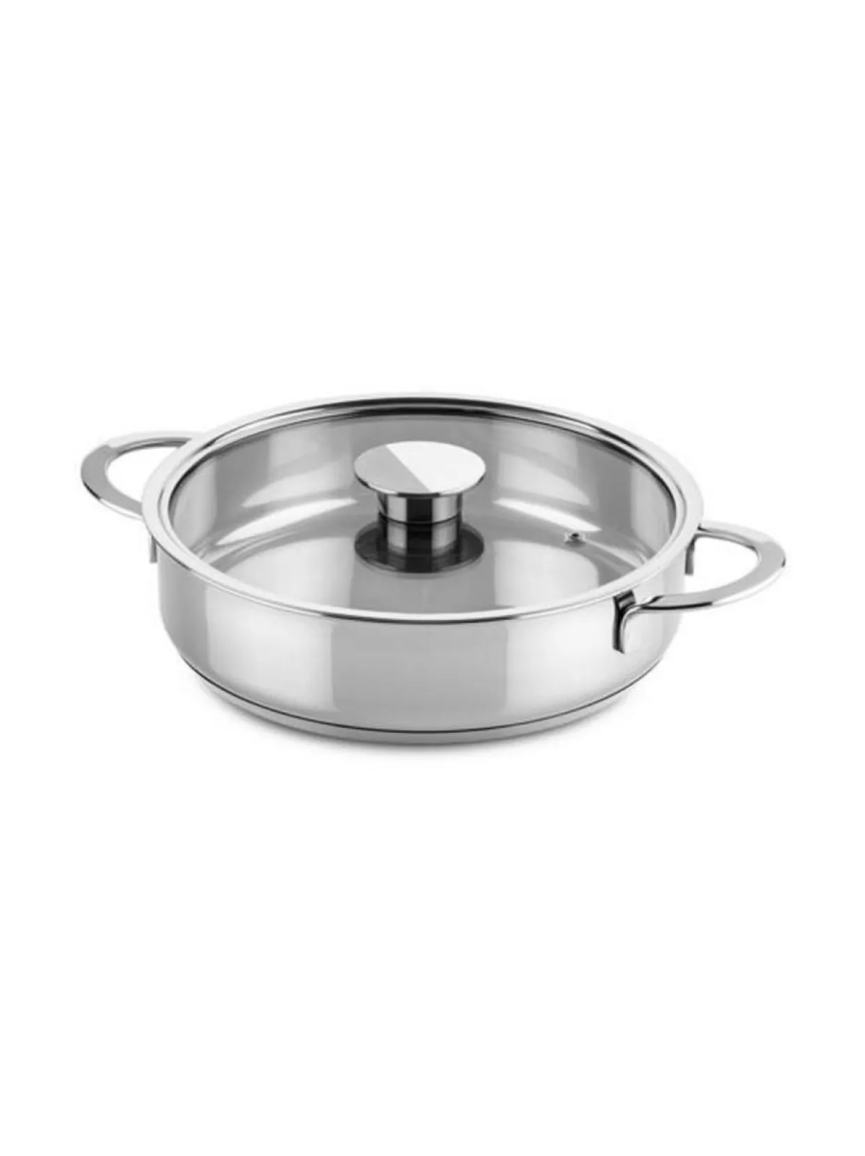 Gourmet-matala kattila 3l ja lasikansi