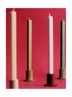 Hexagon Candle -steariinikynttilä, 4 kpl