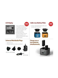 Hähnel proCUBE2 Twin Charger tuplalaturi (Canon)