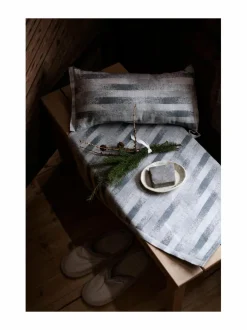 Hohto-laudeliina pellava-puuvillasekoitteesta