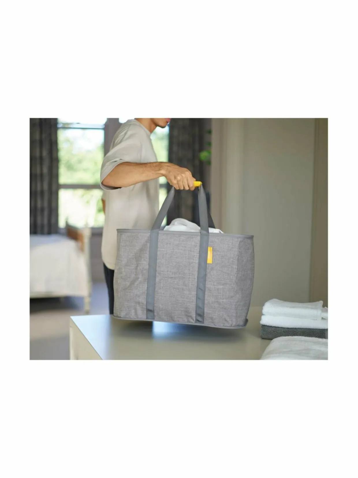 Hold-All Max -kokoontaittuva pyykkikori 55 L