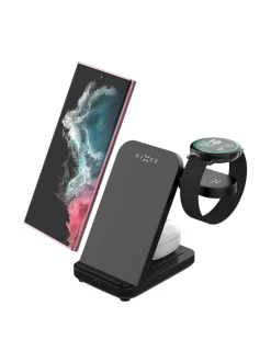 3in1 langaton latausasema Samsungille Musta