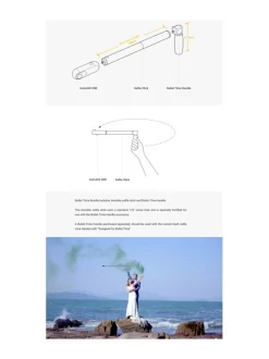 Insta360 Bullet-time Handle & Stick kuvaussauva (One ja X-sarja)