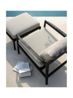 Jack ulkokaluste nojatuoli, mocha