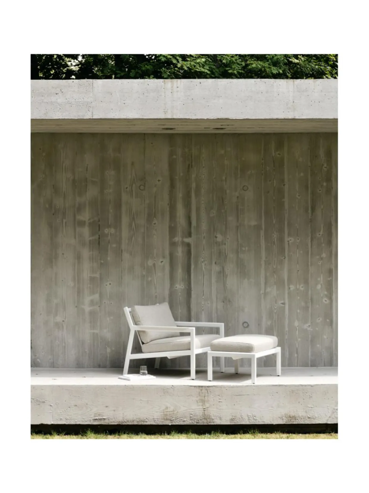 Jack ulkokaluste nojatuoli, alumiini rungolla