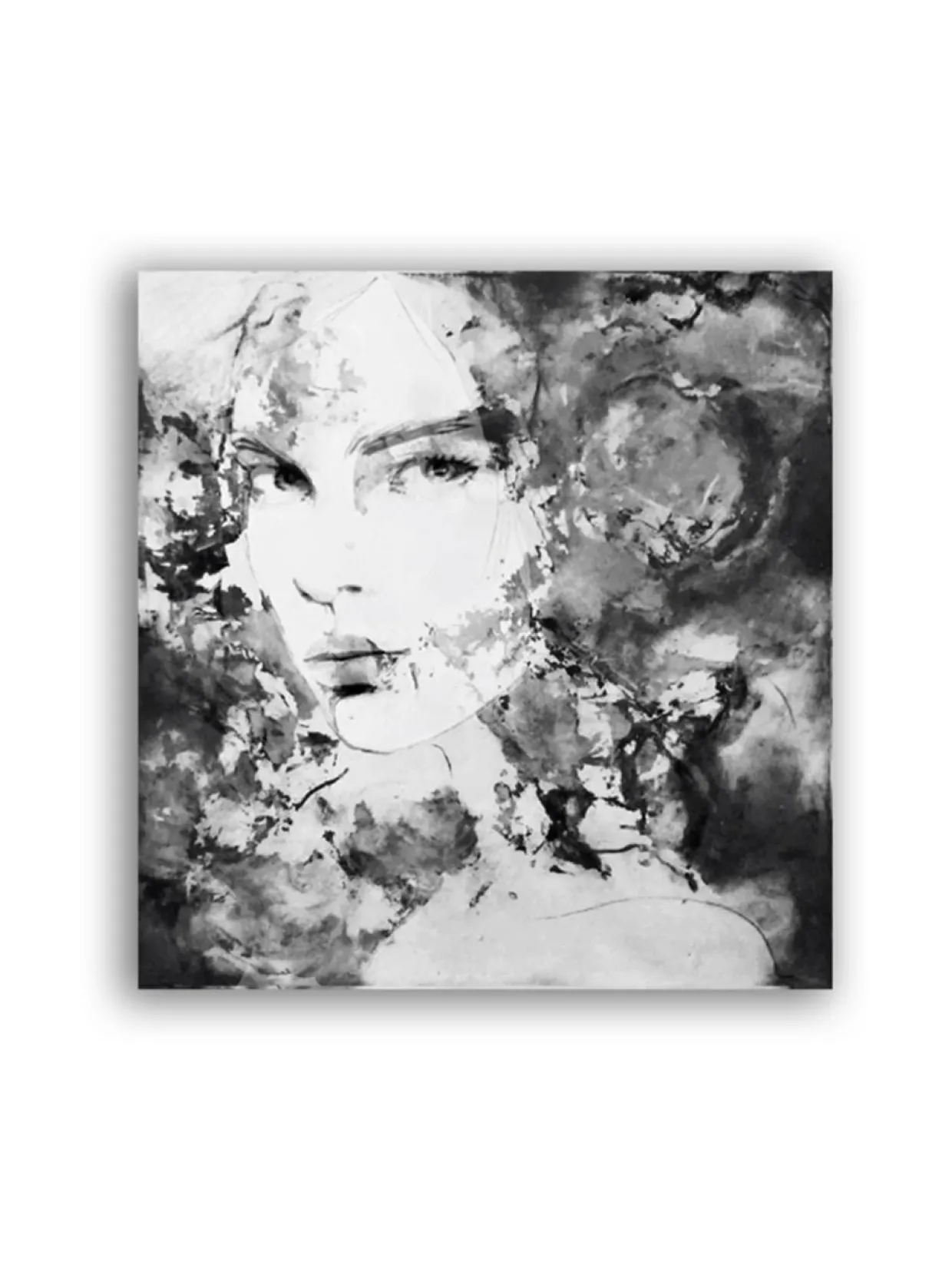 Jenniemilia Design, KATA, voimanainen canvas -taulu 100x100cm