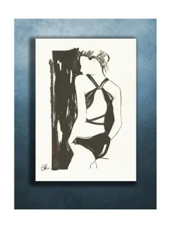 Jenniemilia Design, MOSS voimanainen canvas -taulu 70x120cm