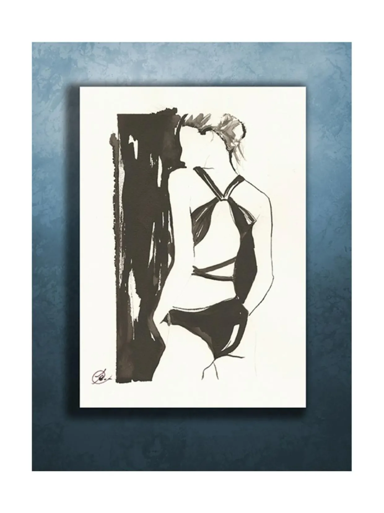 Jenniemilia Design, MOSS voimanainen canvas -taulu 70x120cm