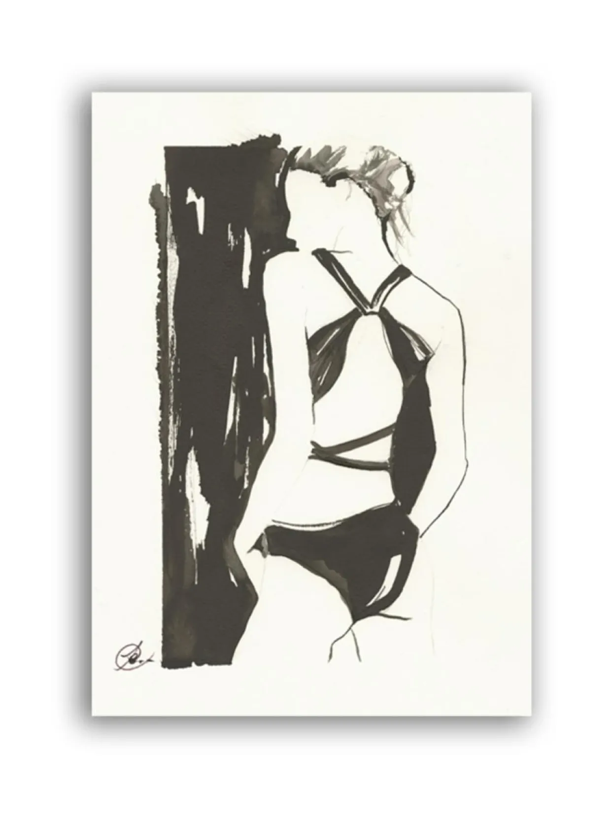 Jenniemilia Design, MOSS voimanainen canvas -taulu 70x120cm