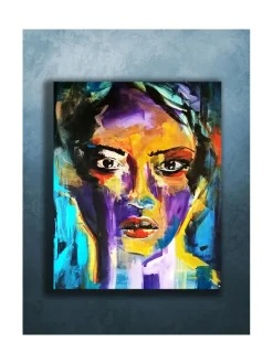 Jenniemilia Design, WILMA voimanainen canvas -taulu 80 x 100 cm