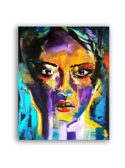 Jenniemilia Design, WILMA voimanainen canvas -taulu 80 x 100 cm