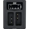 JJC DCH-LPE17 USB Dual Battery Charger -tuplalaturi (Canon LP-E17)