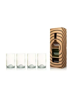 Juomalasi Rebottled 330ml Clear (4kpl)