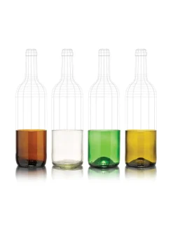 Juomalasi Rebottled 200ml Mixed (4kpl)